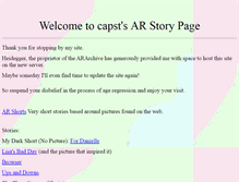 Tablet Screenshot of capst.ararchive.com